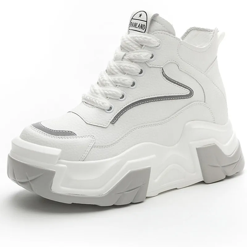 Women's Mid Calf Chunky Platform Sneakers Maxct