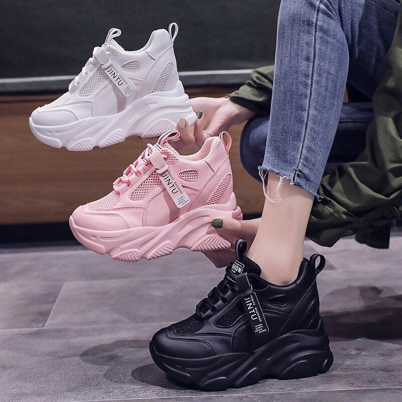 Wedge Platform Chunky Sneakers for Women Maxct