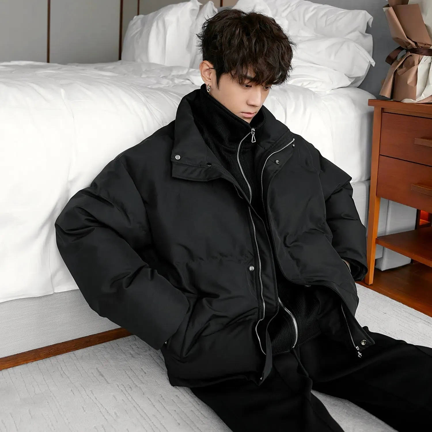 Maxct Two-piece Puffer Cotton Jacket