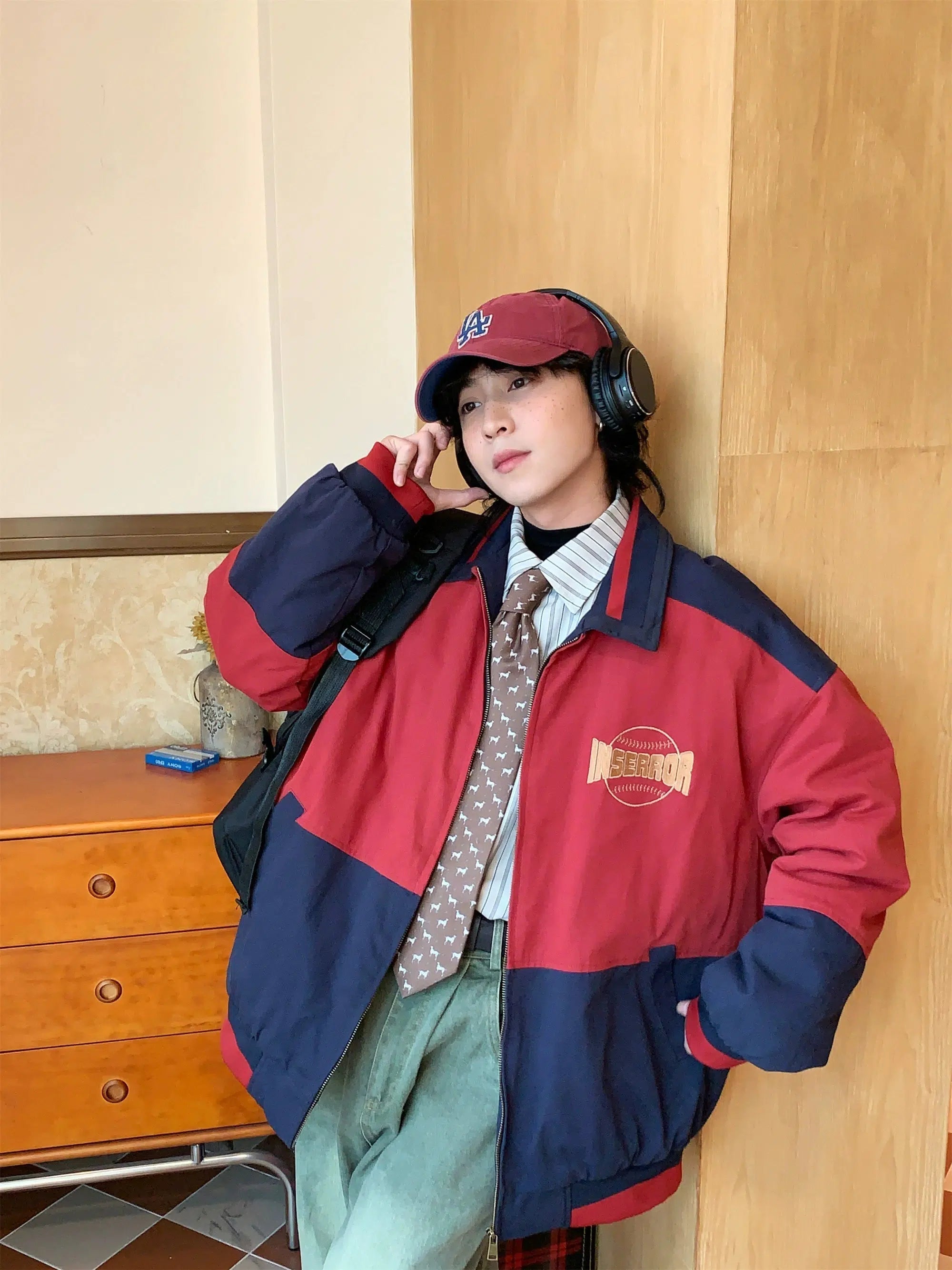 Maxct Quilted Stitching Vintage Jacket