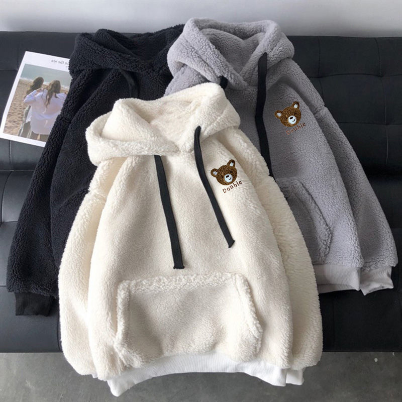Maxct Winter Hooded Harajuku Women Coat Jaqueta Feminina Warm Hoodies Female Sweatshirt Pullover Tops Long Sleeve Girls Hoodie