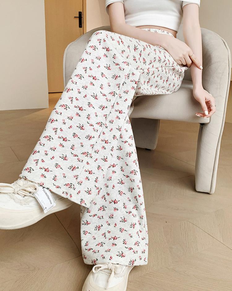 Maxct Leena Floral Print Lounge Pants
