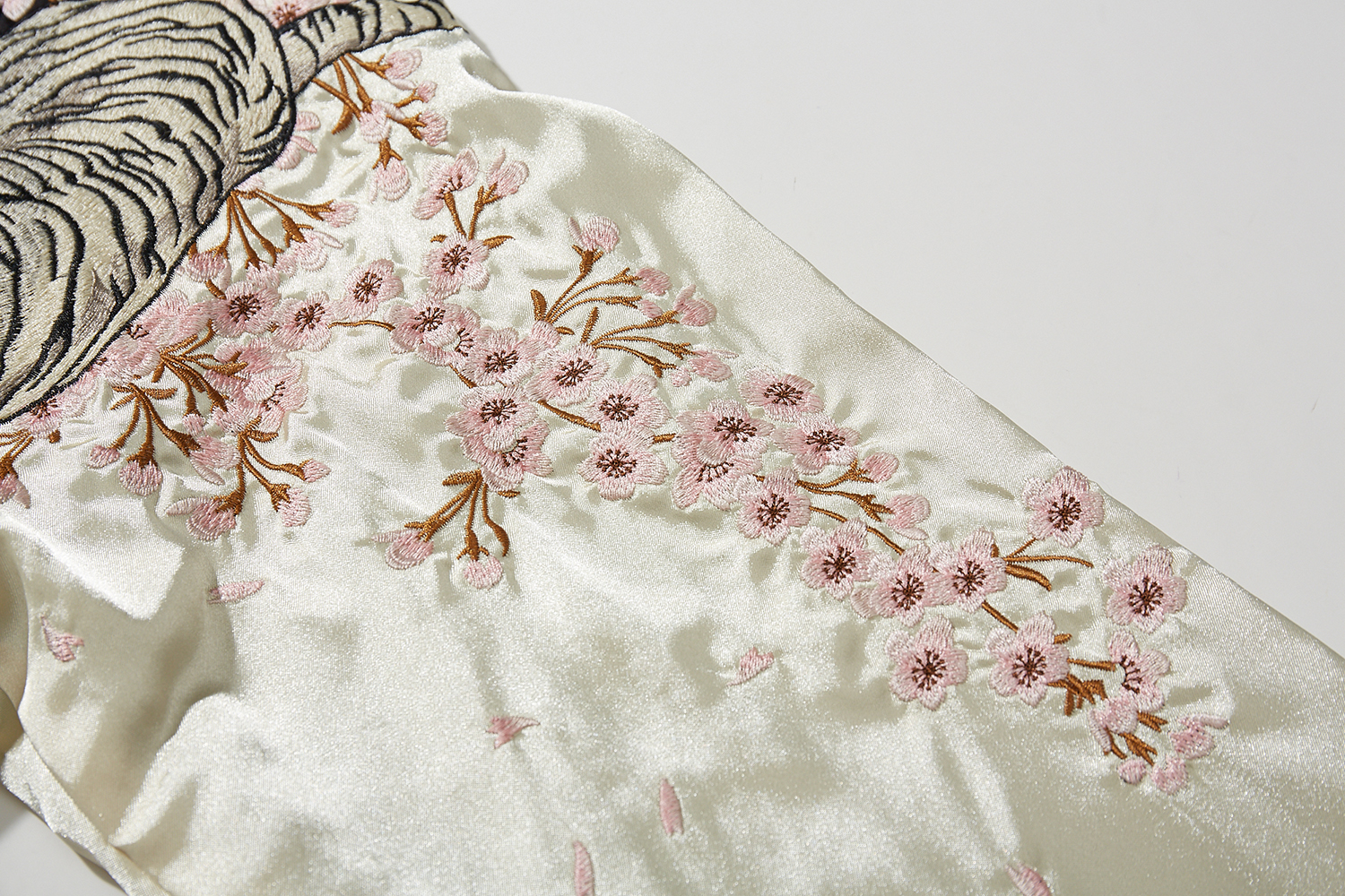 &Dragon Phoenix Embroidered Bomber Jacket