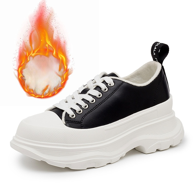 5cm Canvas Chunky Sneakers for Women - true-deals-club