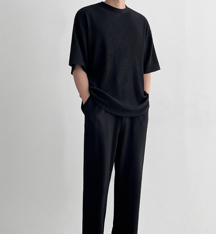 Maxct 9102 Pleated Shirt, Shorts, Pants