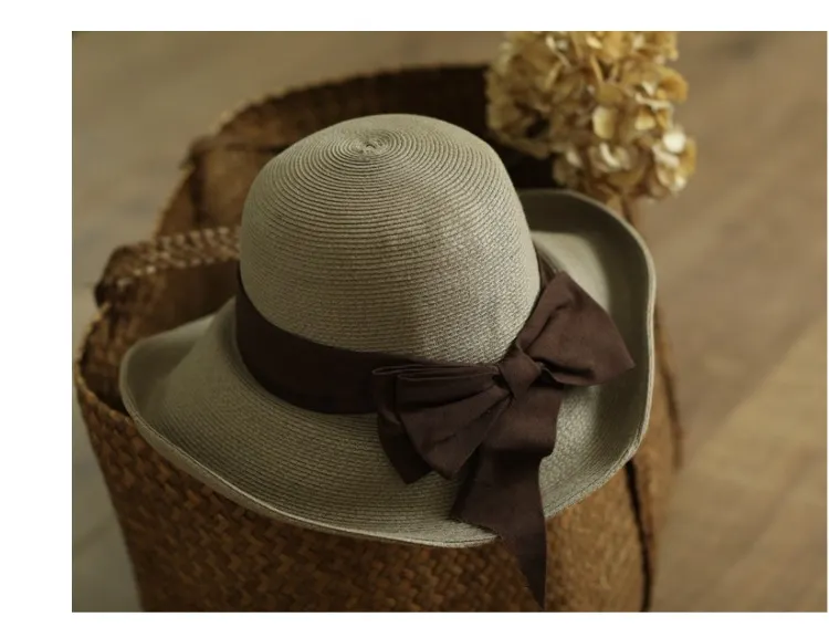 Straw Hat Artsy Travel Women's Anti-DDoS Foldable Hat