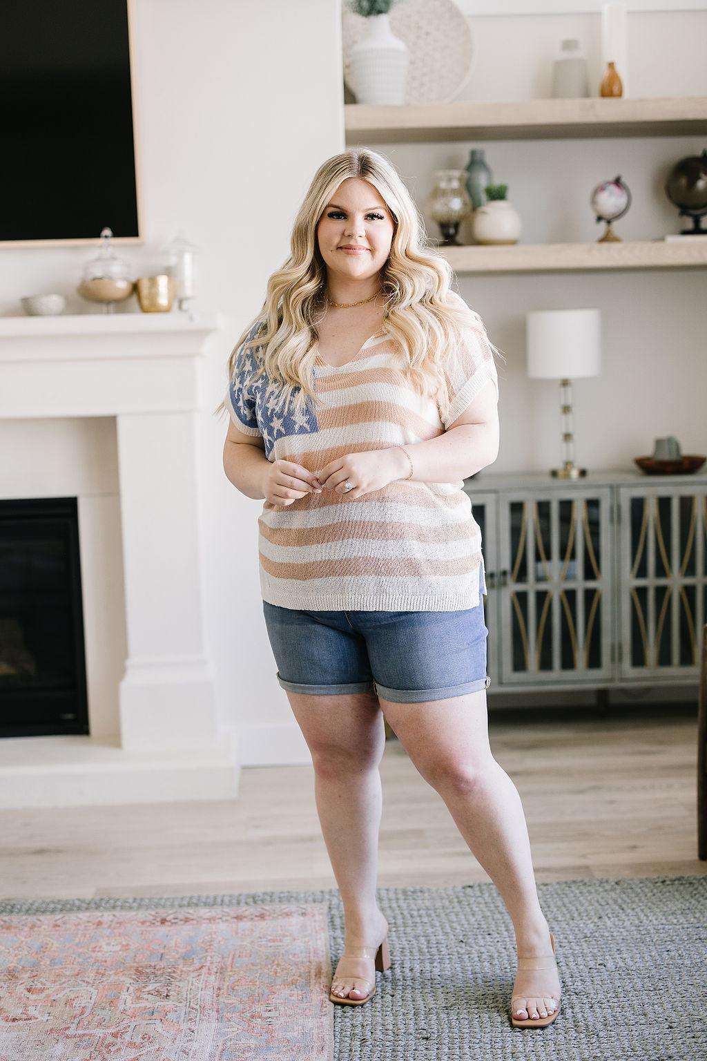 Maxct &Old Glory Sleeveless Sweater