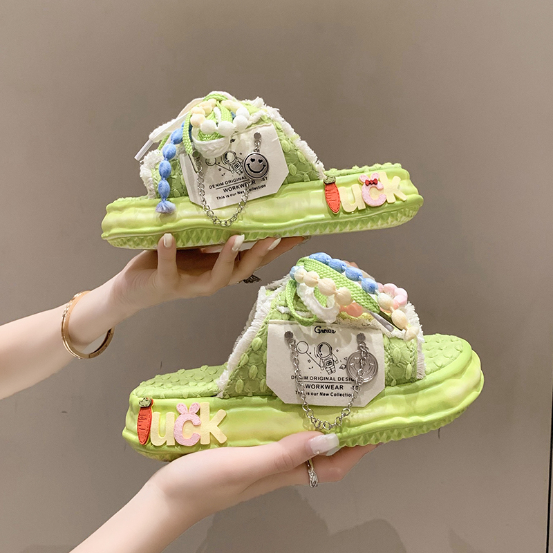 Women's Pastel Street-Style Sandals - true deals club