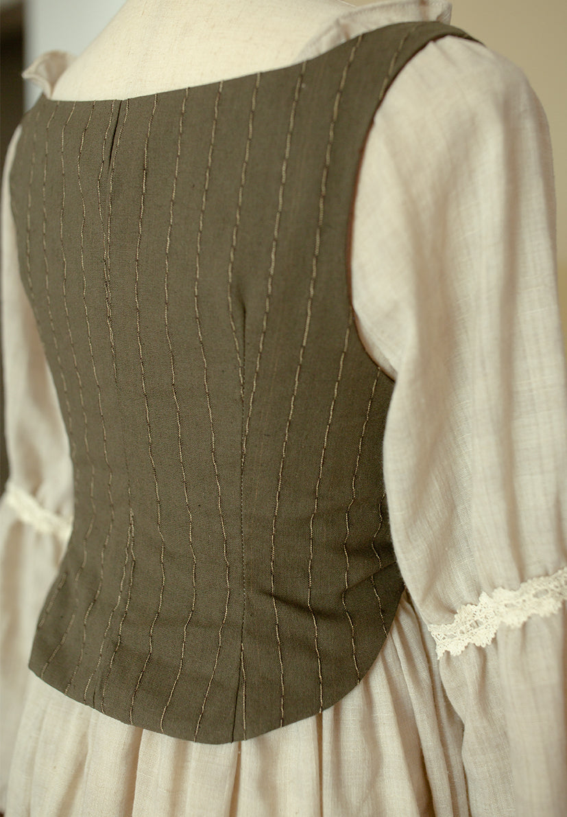 Country Corset Midi Dress Maxct