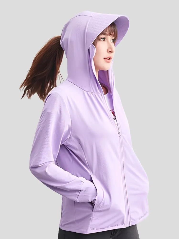 Unisex Summer UPF 50+ UV Sun Hoodies Maxct