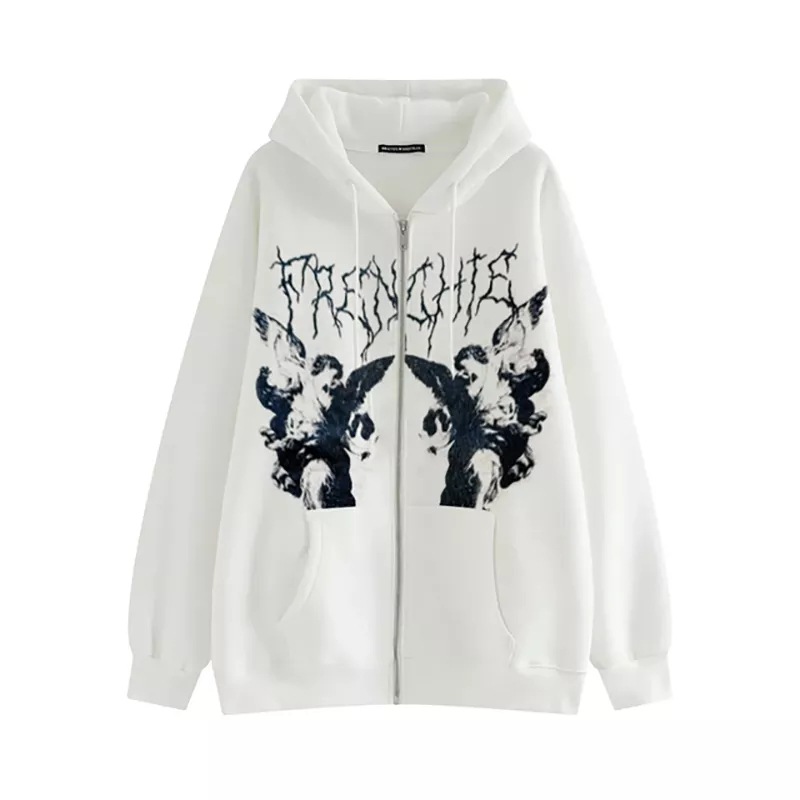 Fairy Grunge Zipper Hoodie - true-deals-club