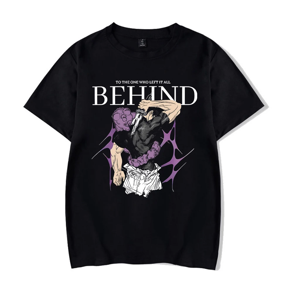 Men's Streetwear Washed Acid Oversized T Shirt Japanese Anime Retro Worn Graphic Print T-Shirt Summer Cotton Short Sleeve Tees