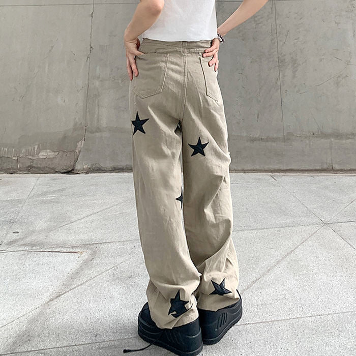 Skater Girl Star Jeans Maxct