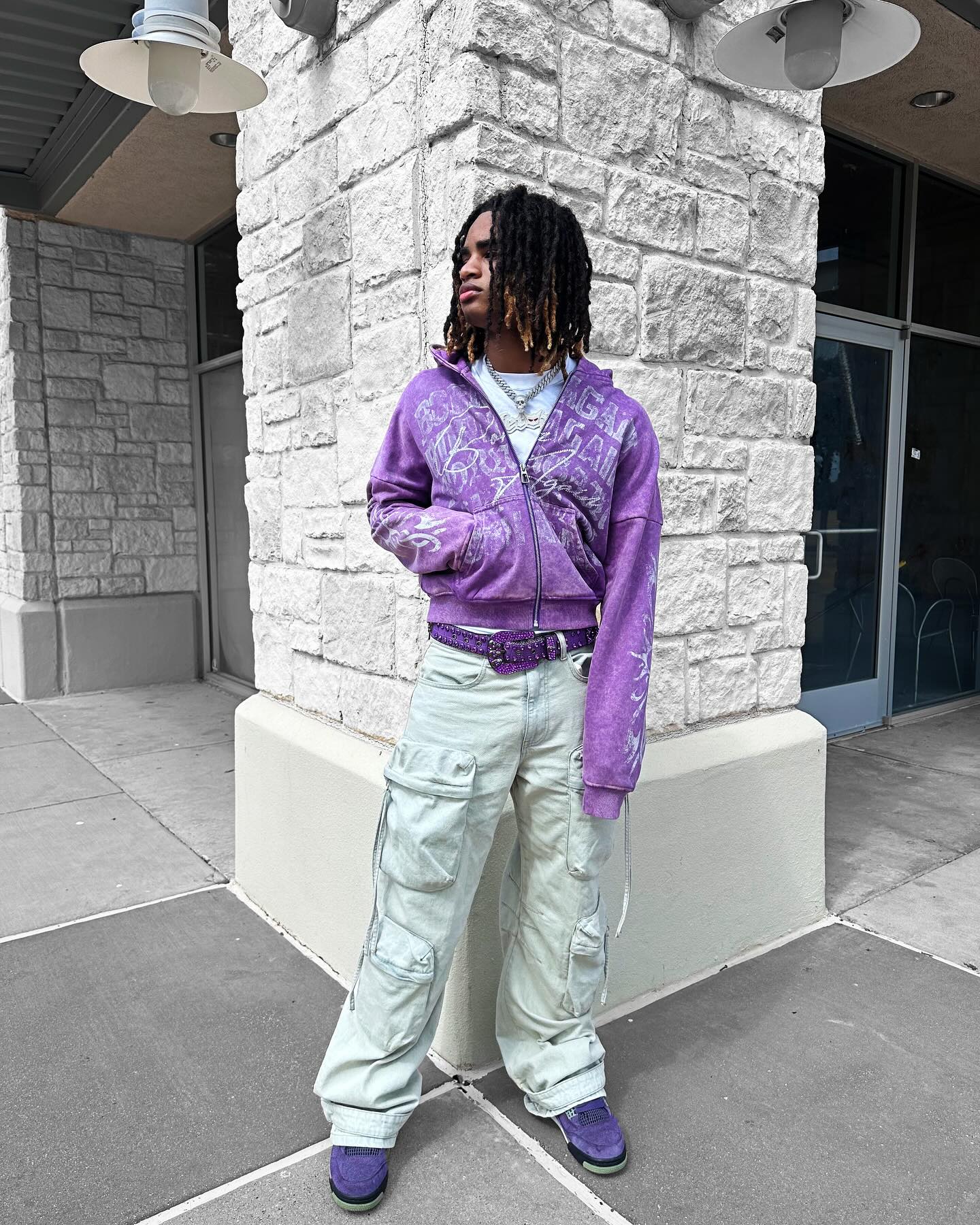 American Retro Gothic Rock Letter Print Hoodie Men's Y2K Streetwear Harajuku Loose Casual Zipper Sweatshirt Couple Style Clothes