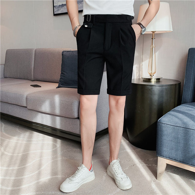 Maxct Thin Slim Straight British Shorts