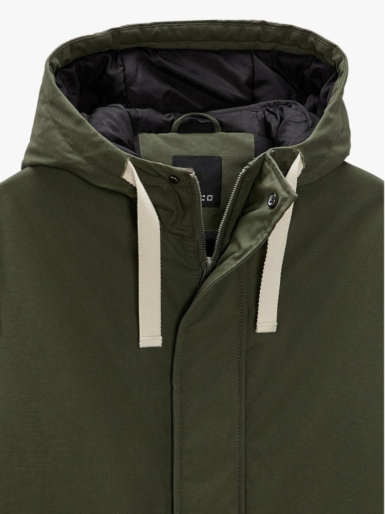 &Men's Mid-Length Fishtail Parka Jacket