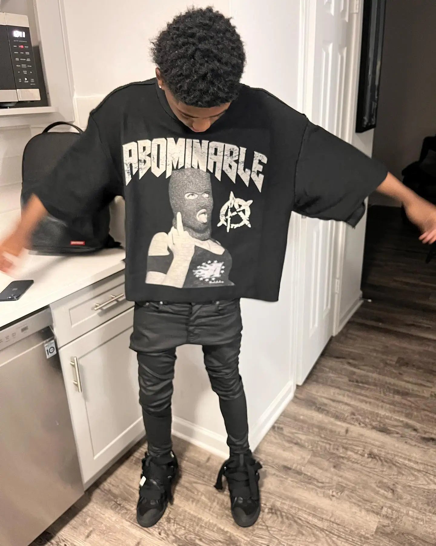 Maxct High Quality Men Hip Hop Graphic Printed T-shirts Y2K Streetwear Oversized Loose Short Sleeve Harajuku Casual Top Women Clothing