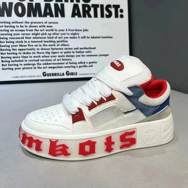 Stylish Men's Sneakers - Height-Boosting Shoes Maxct