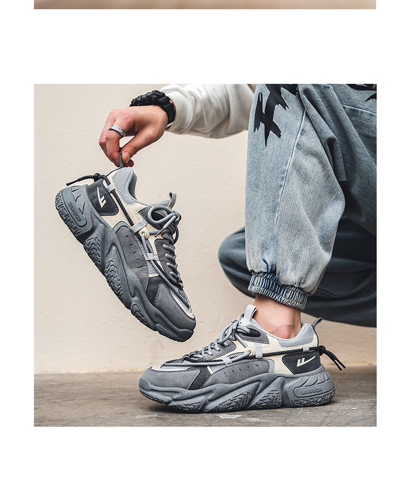 Men's Warrior Platform Basketball Shoes - true deals club
