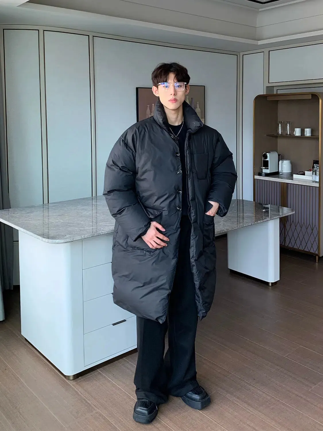 Maxct Thickened Mid-length Puffer Coat