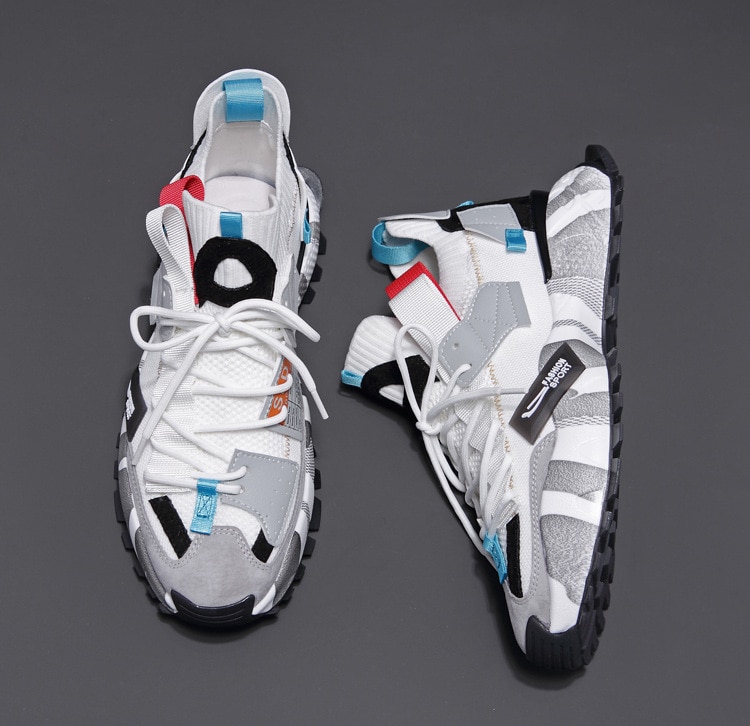 Breathable Lace-up Sneakers - true-deals-club