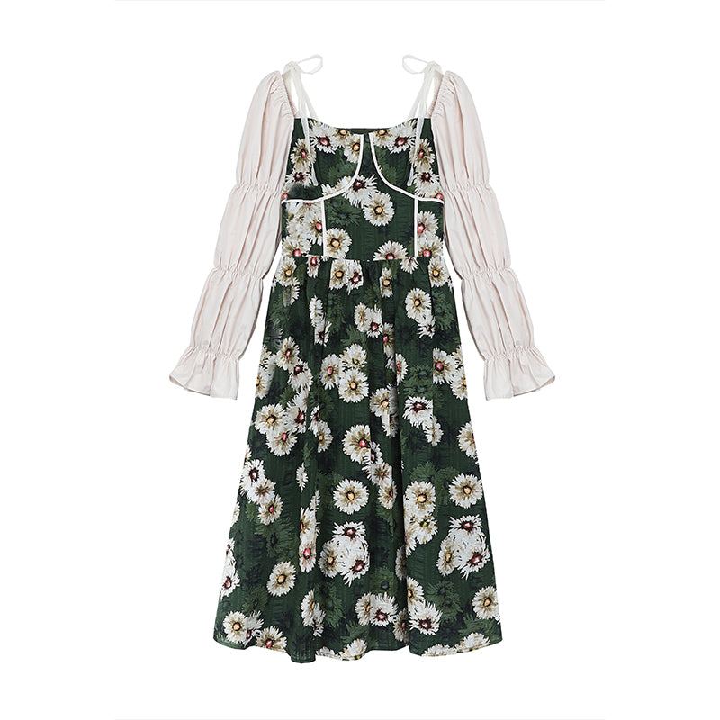 Daisy Cottage Midi Dress Maxct
