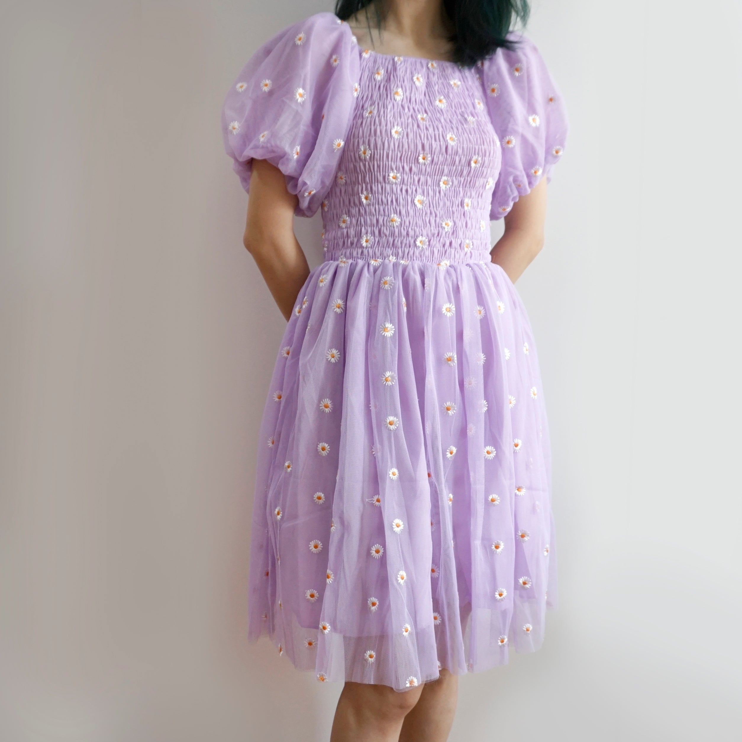 Puff Sleeve Daisy Dress Maxct