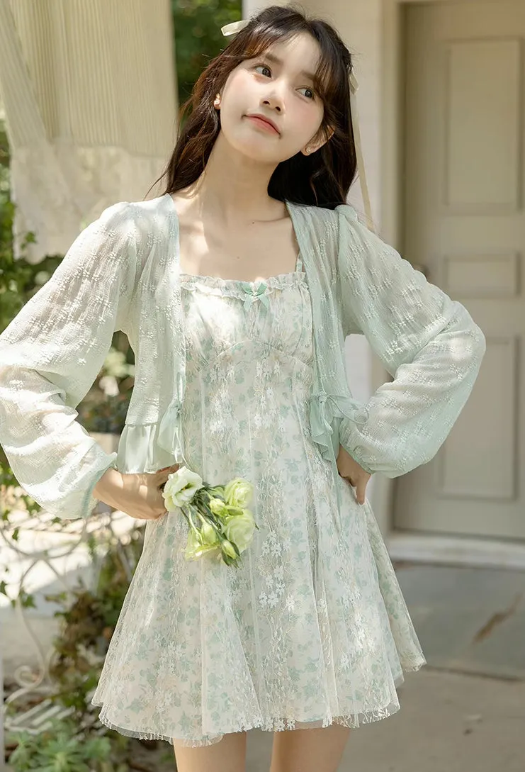 Twirly Floral Mini Cami Dress Maxct