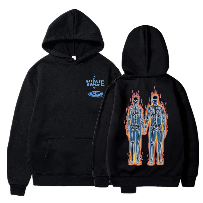 Unisex Thermal Graphic Print Hoodies Maxct