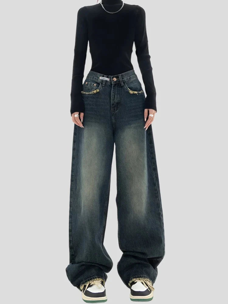 BF Jeans Women's All-Match Wide Leg Denim Maxct