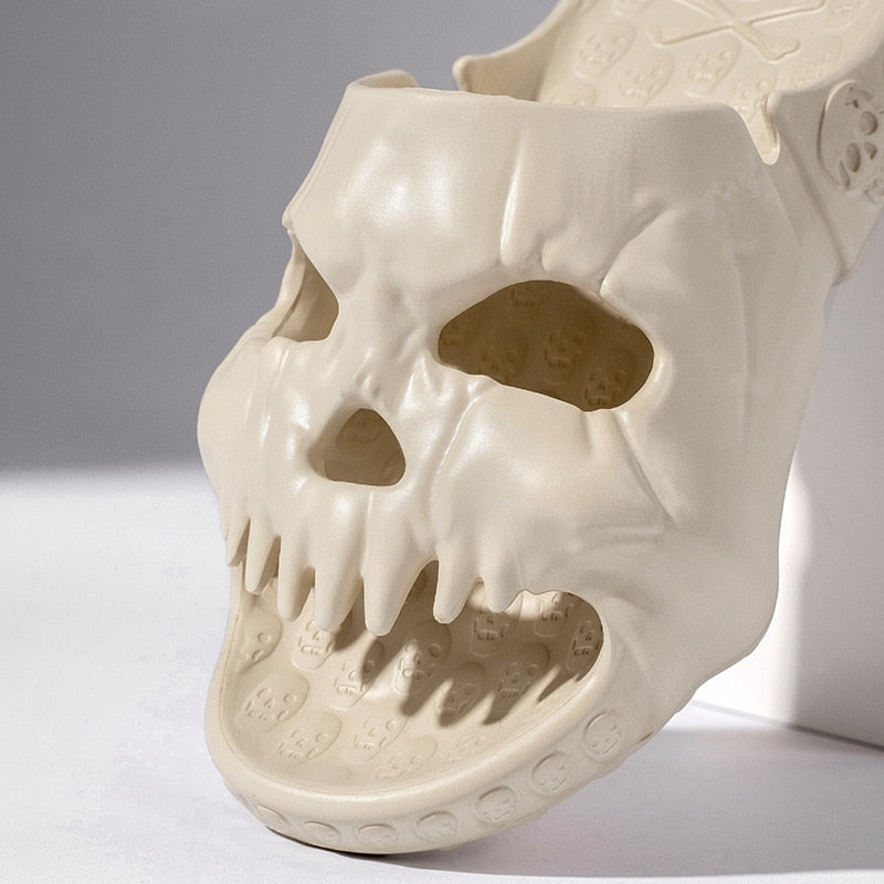 Unisex Halloween EVA Skull Sandals Maxct