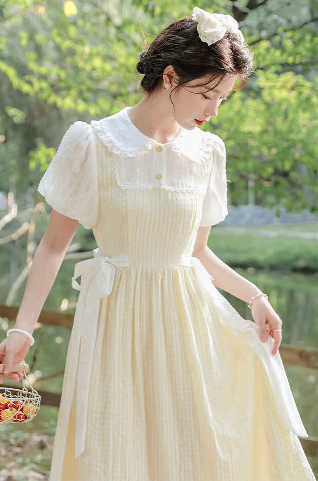 Gingham Picnic Twofer Dress Maxct