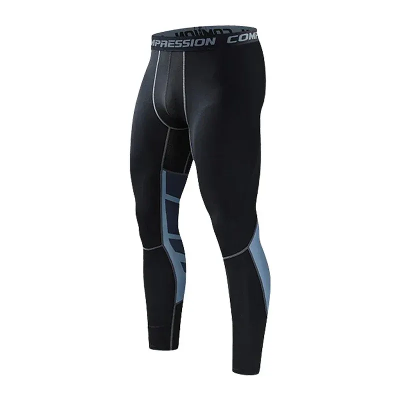 Sporty Workout Leggings - Men's Compression Pants Maxct