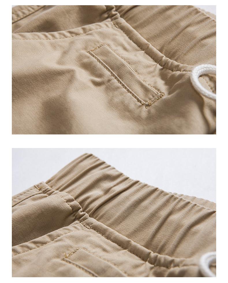 Maxct Matching Outfit (Striped T-Shirt and Elastic Shorts)