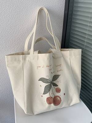 Ditsy Floral Graphic Shopper Bag - Women Tote Bags