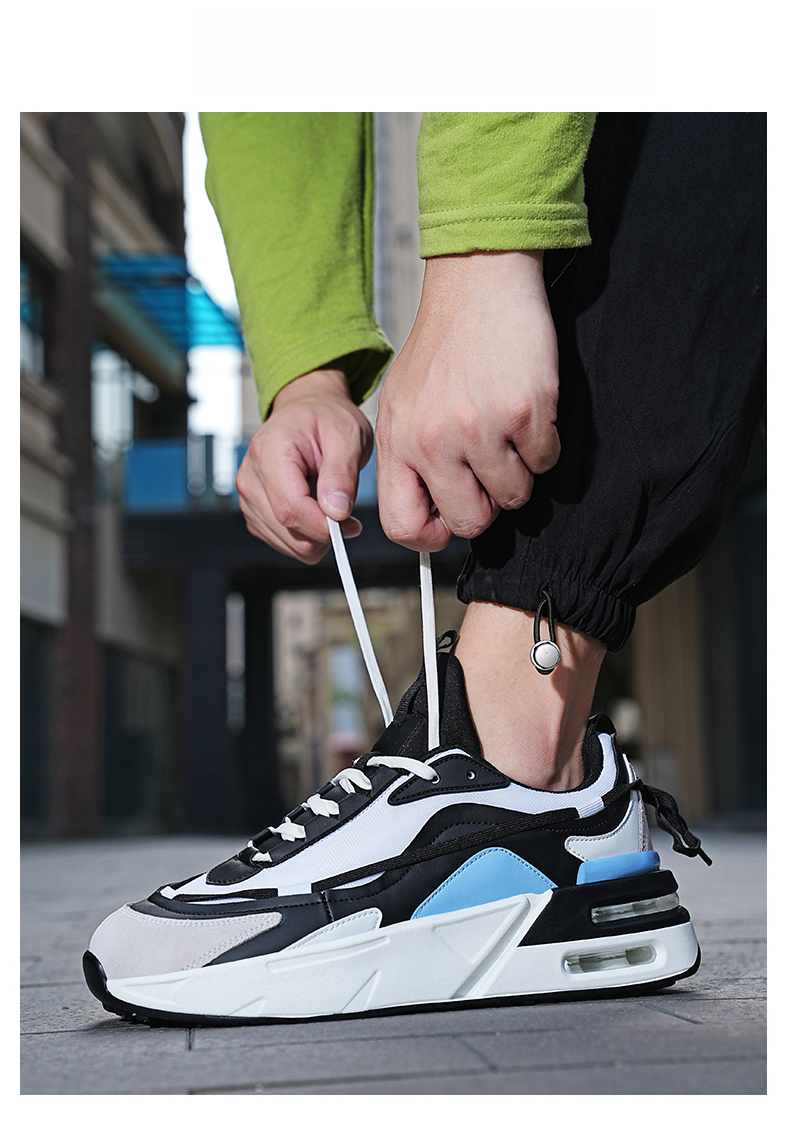 Men's Air Cushion Thick Platform Sneakers - true-deals-club