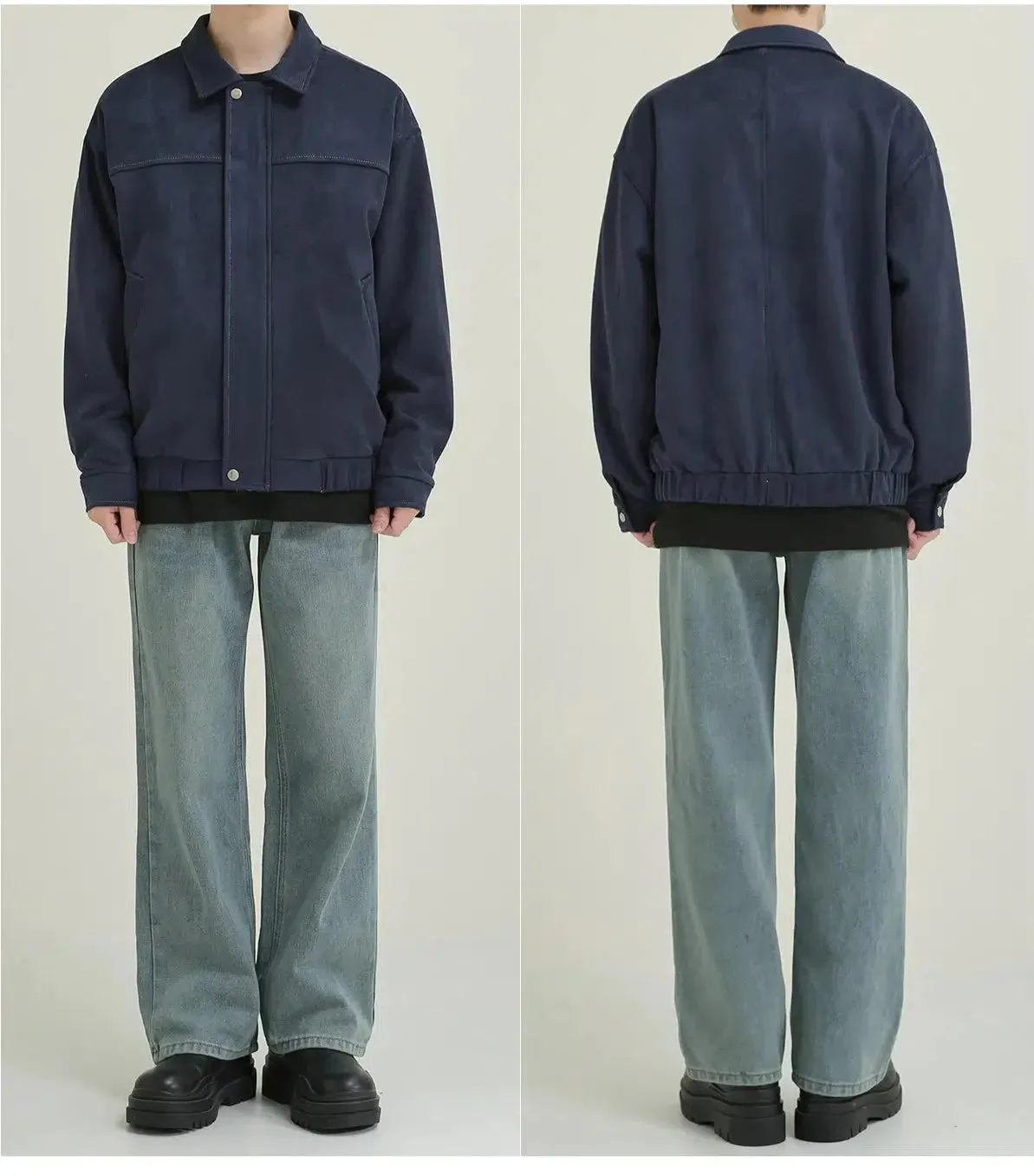 Maxct Spring Casual Suede Jacket
