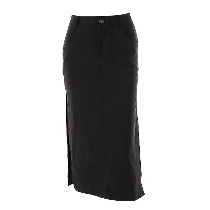 Dark Grunge Aesthetic Long Skirt Maxct
