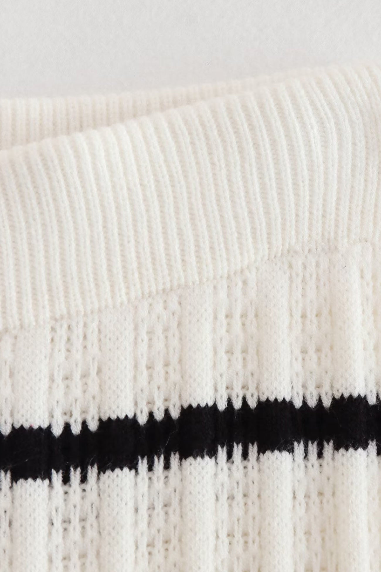 Maxct Striped Knit Tie-up Tank Top Pants Suits