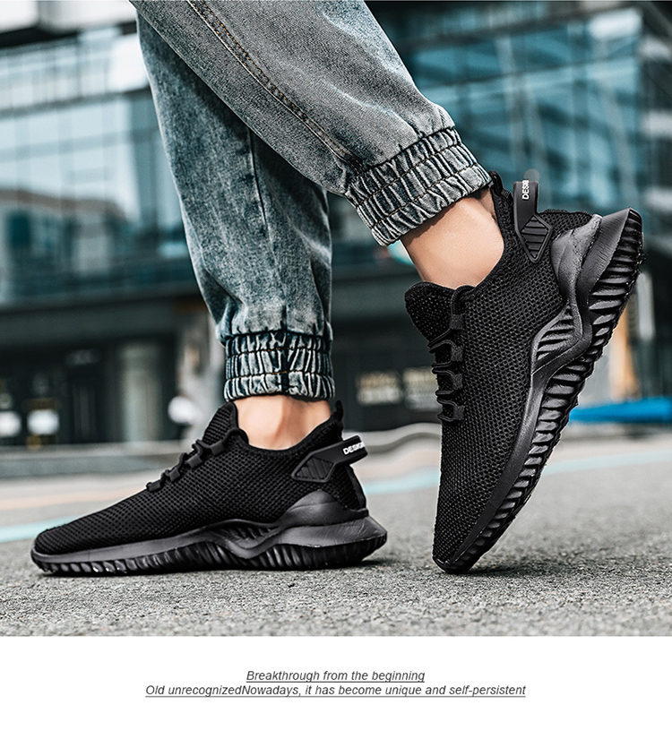 Light Air-Mesh Platform Sneakers for Men - true-deals-club