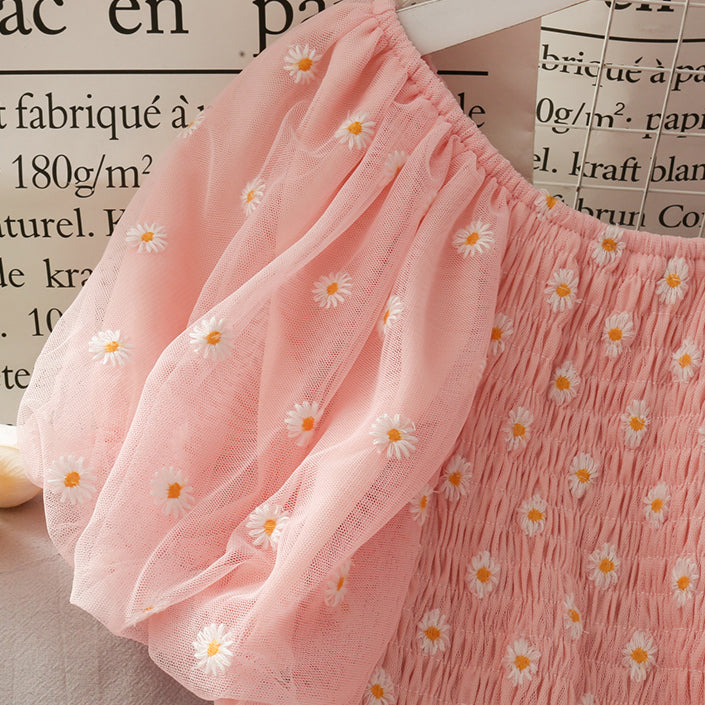 Puff Sleeve Daisy Dress Maxct