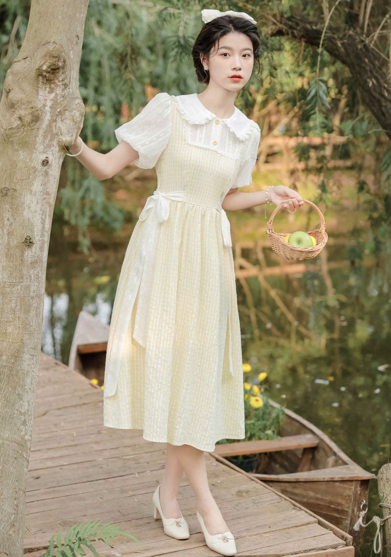 Gingham Picnic Twofer Dress Maxct