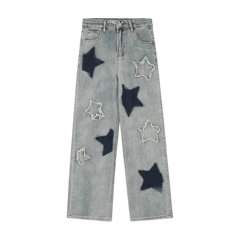Baggy Jeans High Waist for Women Maxct