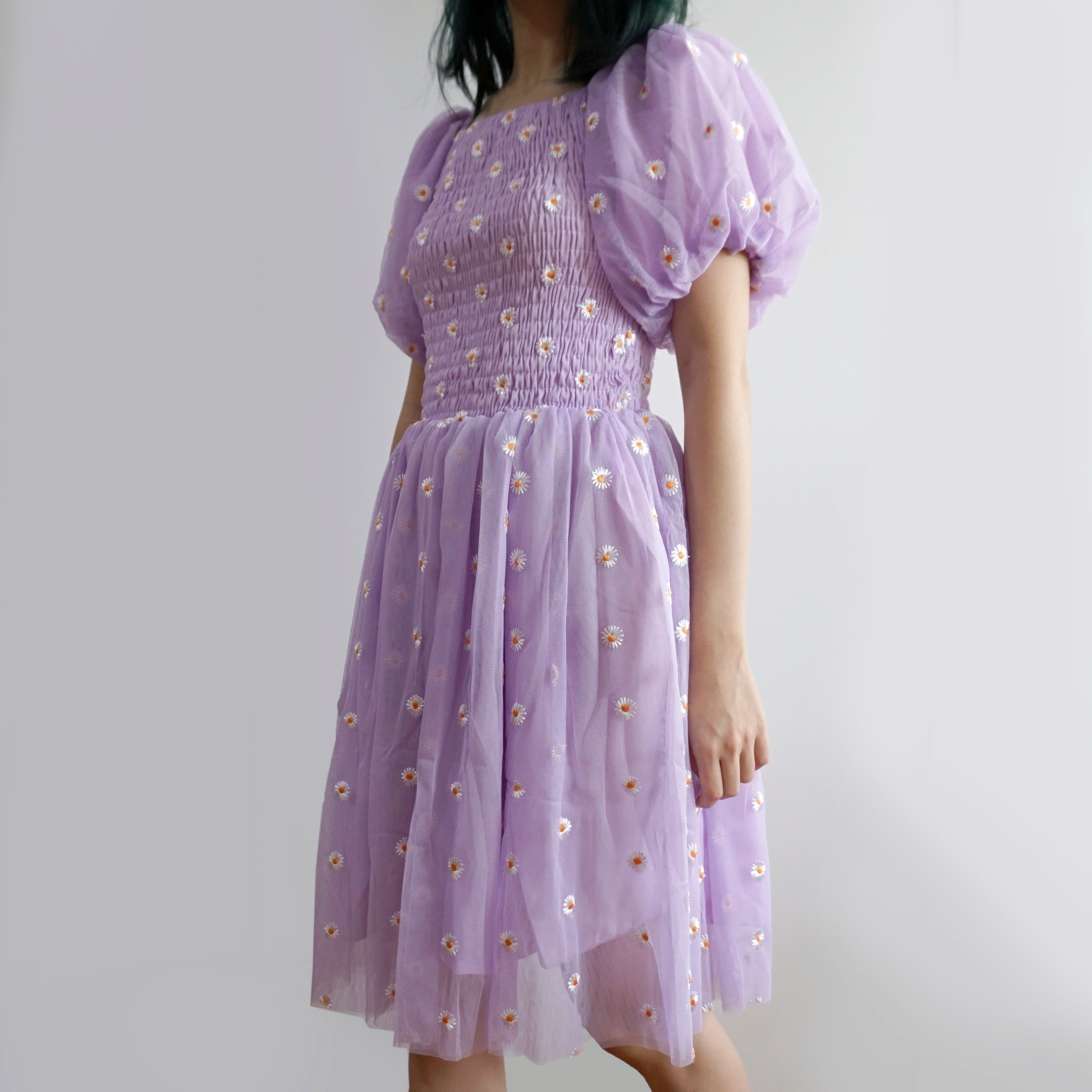 Puff Sleeve Daisy Dress Maxct