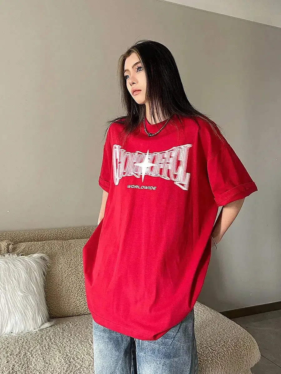 Maxct &Y2K Shiny Star Worldwide Tee