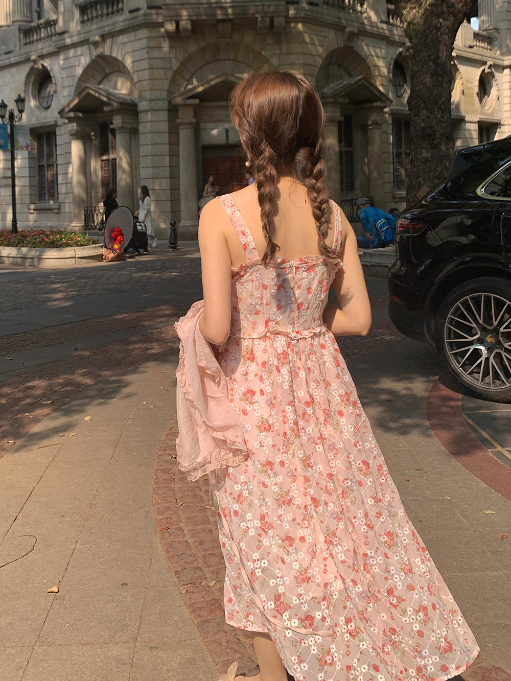 Tea Cup Floral Cami Dress Maxct