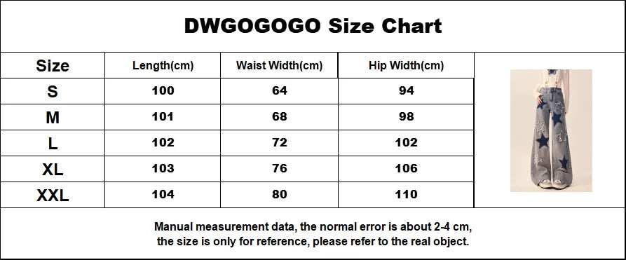 Baggy Jeans High Waist for Women Maxct