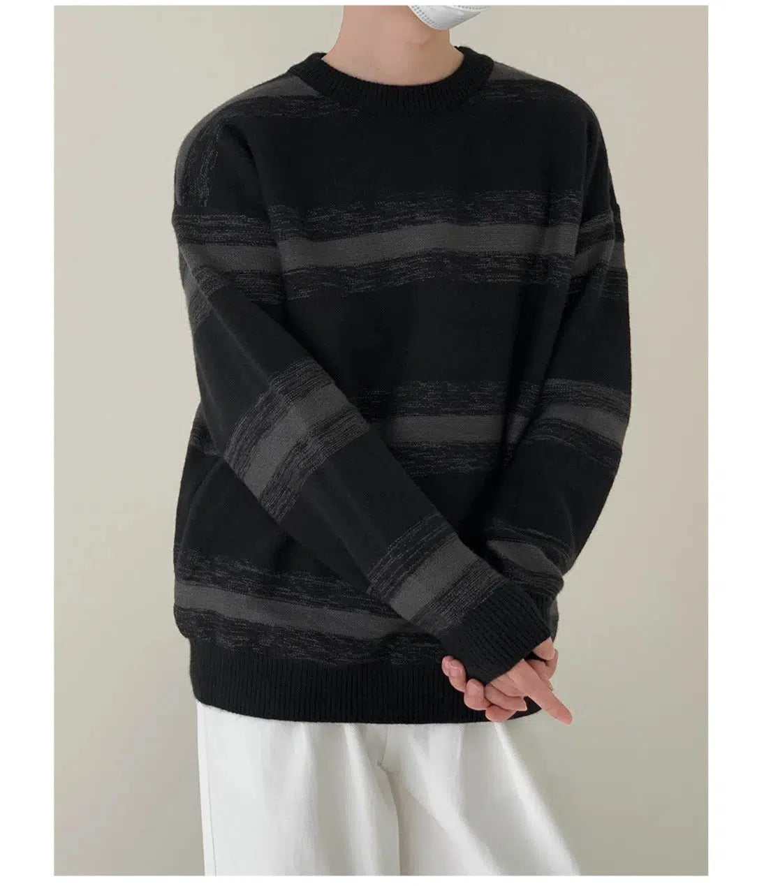 Maxct Thickness Striped Sweater