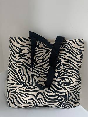 Plaid Pattern Letter Patch Decor Shopper Bag - Women Tote Bags
