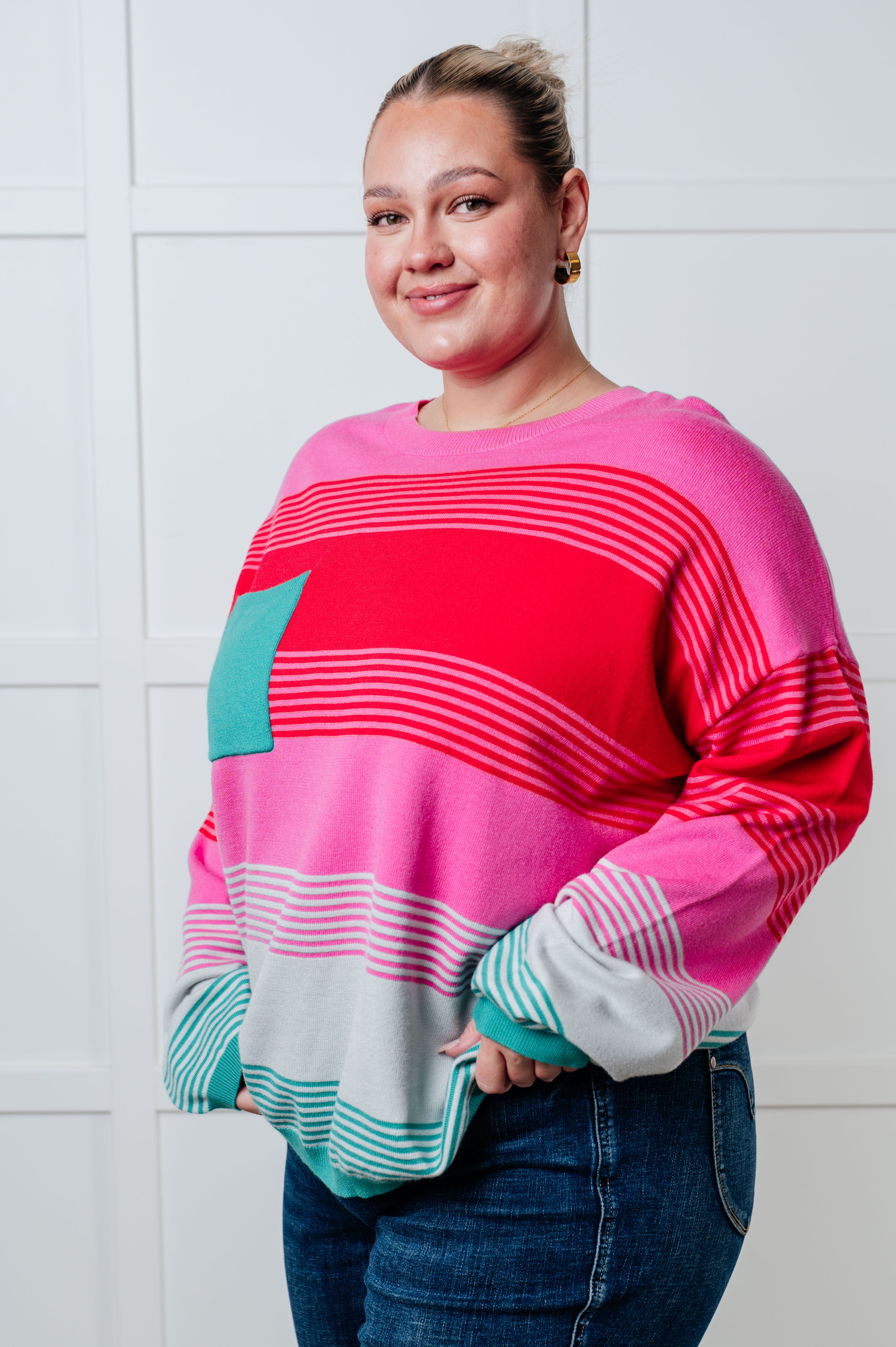 Maxct &Gradual Feelings Striped Sweater